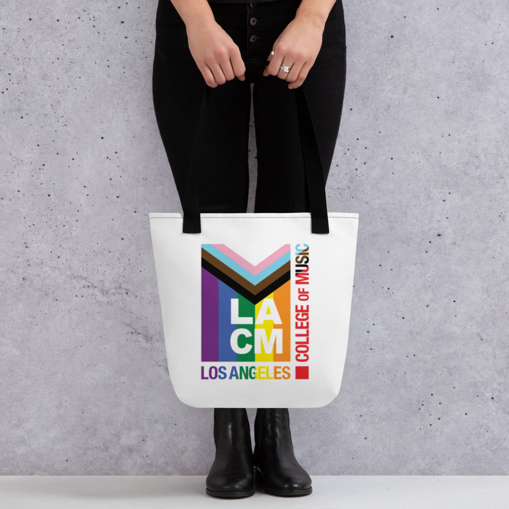 Illinois Pride Canvas Tote Bag — Logan Arch